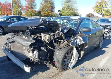 2012 Audi A5 2.0T Premium from USA, damaged, VIN WAULFAFR2CA016025